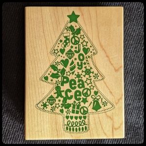 Recollections Christmas Tree Stamp